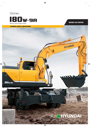 Колесни екскаватори Hyundai R 180 W 9 A