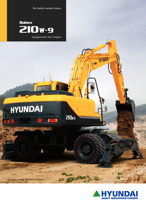 Колесни екскаватори Hyundai R 210 W 9 A
