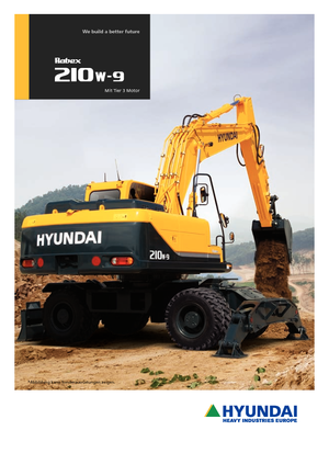 Колесни екскаватори Hyundai R 210 W 9