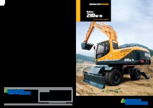Колесни екскаватори Hyundai R210W-9