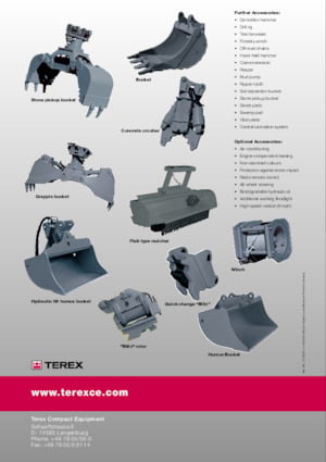 Колесни екскаватори Terex S2