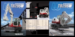Колесни екскаватори Takeuchi TB 295W
