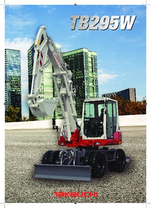 Колесни екскаватори Takeuchi TB 295W