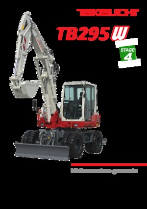 Колесни екскаватори Takeuchi TB 295W