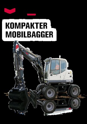 Колесни екскаватори Schaeff TW 75