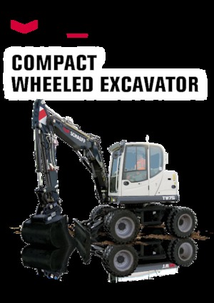 Колесни екскаватори Schaeff TW 75