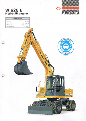 Колесни екскаватори Furukawa W 625 E