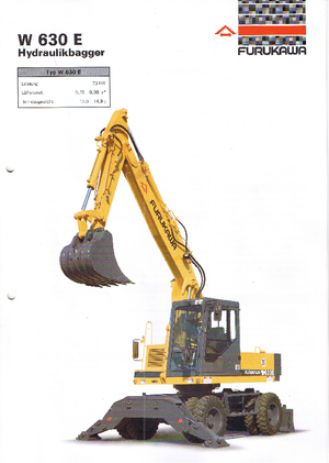 Колесни екскаватори Furukawa W 630 E