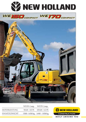 Колесни екскаватори New Holland WE 170 Compact