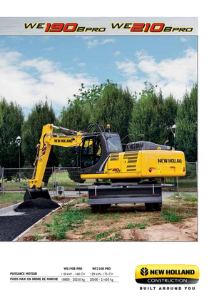 Колесни екскаватори New Holland WE190B pro