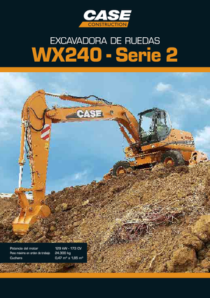 Колесни екскаватори Case WX 240 S-3
