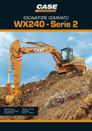 Колесни екскаватори Case WX 240 S-3