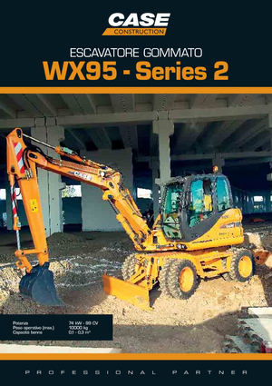 Колесни екскаватори Case WX 95 S-2