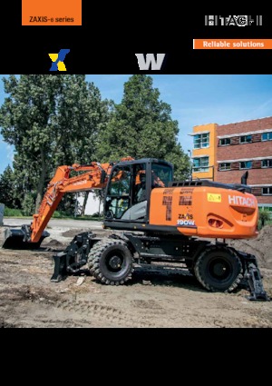 Колесни екскаватори Hitachi ZX190W-6