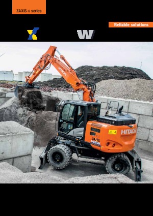 Колесни екскаватори Hitachi ZX145W-6