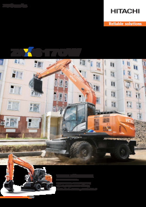 Колесни екскаватори Hitachi ZX170W-5A