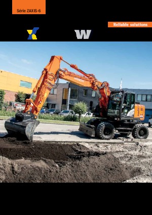 Колесни екскаватори Hitachi ZX170W-6