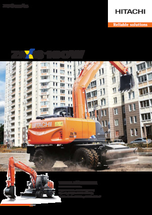 Колесни екскаватори Hitachi ZX190W-5A