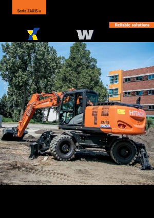Колесни екскаватори Hitachi ZX190W-6