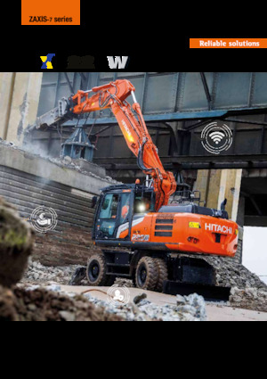 Колесни екскаватори Hitachi ZX220W-7