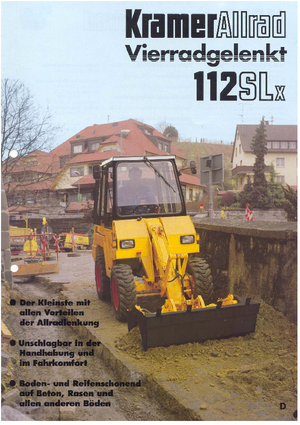 Колесни товарачи Kramer 112 SL
