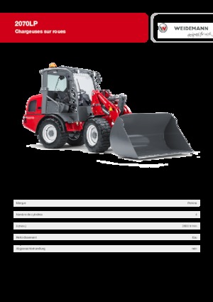 Колесни товарачи Weidemann 2070LP