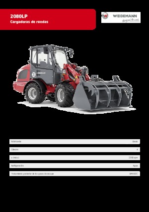 Колесни товарачи Weidemann 2080 LP 