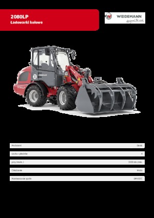 Колесни товарачи Weidemann 2080 LP 