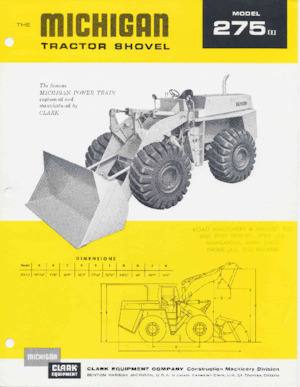 Колесни товарачи Clark Michigan 275