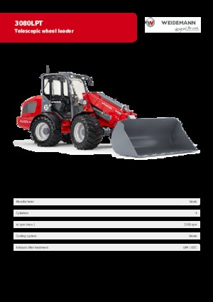 Колесни товарачи Weidemann 3080 LP T 