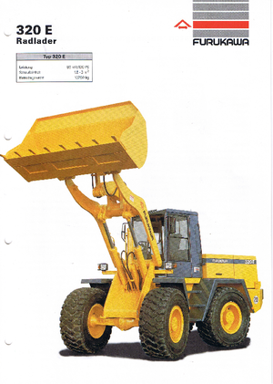 Колесни товарачи Furukawa 320 E