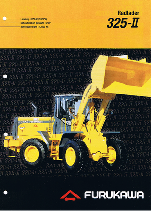 Колесни товарачи Furukawa 325 II