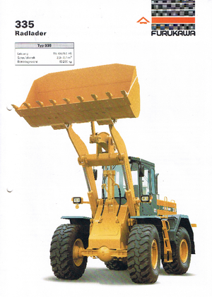 Колесни товарачи Furukawa 335