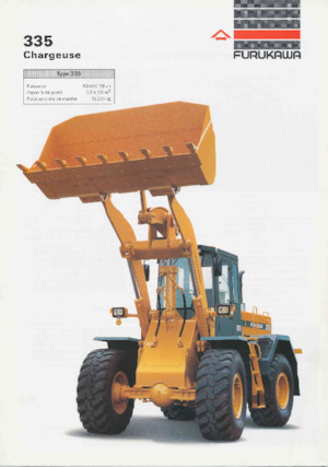 Колесни товарачи Furukawa 335