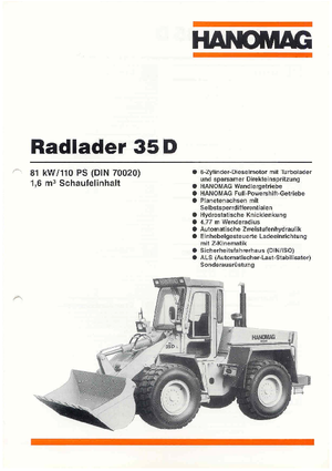 Колесни товарачи Hanomag 35 D