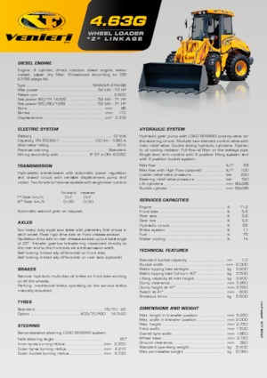 Колесни товарачи Venieri 4.63 G