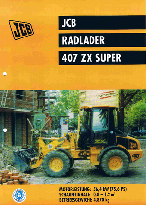 Колесни товарачи JCB 407 ZX Super