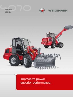 Колесни товарачи Weidemann 4070 CX 100 Tele