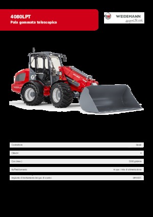 Колесни товарачи Weidemann 4080 LP T 