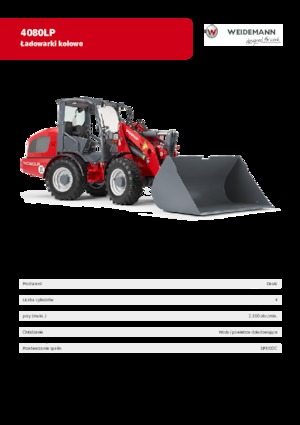 Колесни товарачи Weidemann 4080 LP 