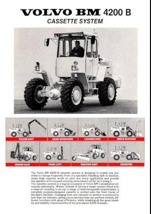 Колесни товарачи Volvo 4200 B