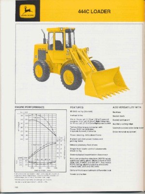 Колесни товарачи John Deere Construction 444 C