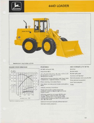 Колесни товарачи John Deere Construction 444 D
