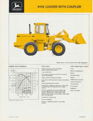 Колесни товарачи John Deere Construction 444 E TC