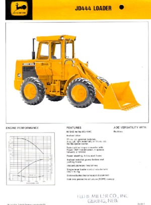 Колесни товарачи John Deere Construction 444