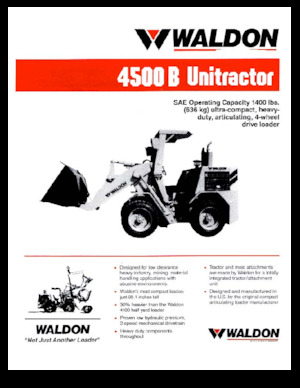 Колесни товарачи Waldon 4500B