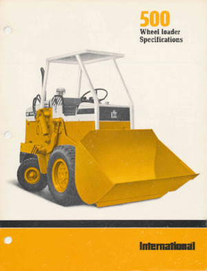 Колесни товарачи International Harvester 500