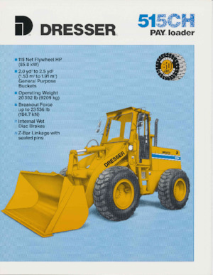 Колесни товарачи Dresser 515 CH