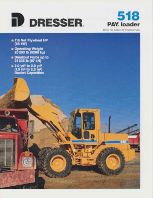 Колесни товарачи Dresser 518