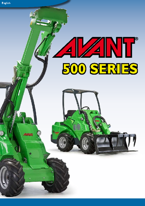 Колесни товарачи Avant Tecno Avant 520